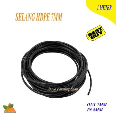 Selang Pe 7 Mm ( 4 X 7Mm) Meteran Irrigasi Taman