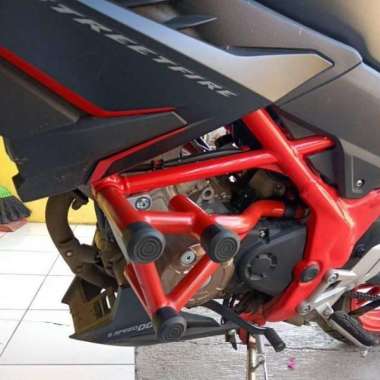 tubular crashbar cb150r new old Merah
