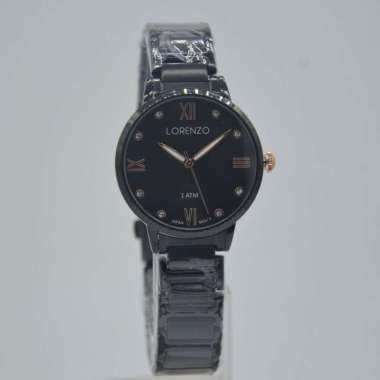 LORENZO 7105LB - Jam Tangan Wanita Original - Black