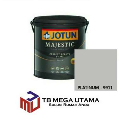 Jotun Majestic Perfect Beauty & Care 9911 Platinum 2,5 Liter | Cat Decorative Tembok Interior