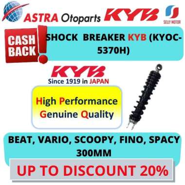 Shock Breaker Belakang KAYABA KYB OC Vario Beat Scoopy Spacy Fino KYOC-5370H