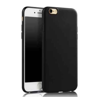 Case Slim Matte For iPhone SE 2020 - Hybrid Series New Hitam