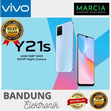 HP VIVO Y21S 4/128 GB - VIVO Y 21 S RAM 4GB ROM 128GB GARANSI RESMI -
