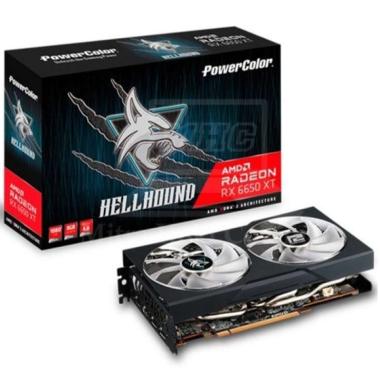 VGA POWERCOLOR RX 6650 XT HELLHOUND 8GB DDR6 VGA RX6650XT