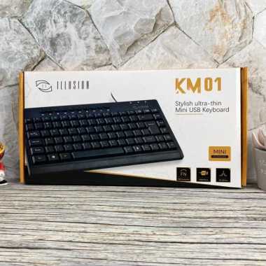 Illusion Mini Usb Keyboard Km-01 - Keyboard Saja