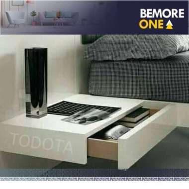 40X20X5.5 AMBALAN LACI/AMBALAN MELAYANG/ TODOTA AL40 - Hitam Putih