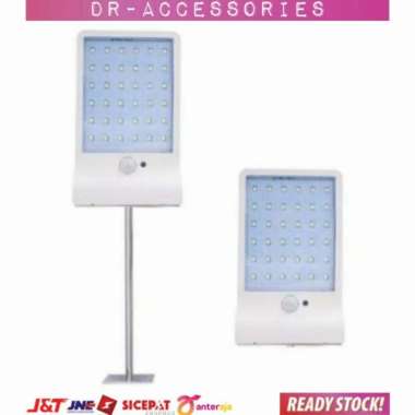 Lampu Jalan 36 LED Tenaga Surya Matahari Solar Panel Sensor Plus Besi