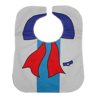 Slabber Bayi Model Baju Tatakan Iler Celemek Bayi Pita Orange