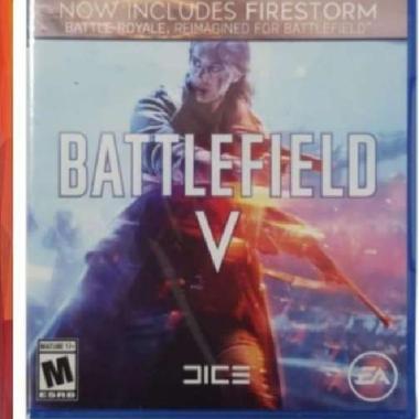 PS4 Battlefield V - Kaset CD PS 4 Battlefield 5 Original baru