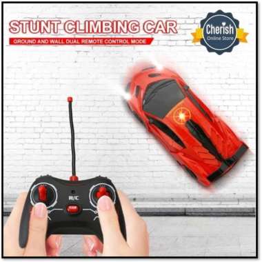 RC Wall Climbing Car - RC Cicak - Mobil Remote Control - RC Terbaru