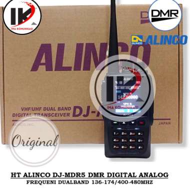 HT ALINCO DIGITAL ANALOG ALINCO DJ-MD5 DMR DUALBAND ORIGINAL ALINCO