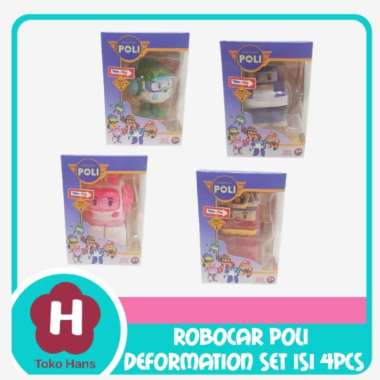 Mainan Anak POLI Robocar Transform Figure Mainan Robot Robocar Poli
