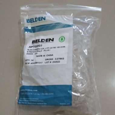 Belden RJ45 Cat5 Connector UTP RJ45 CAT 5E Konektor RJ45 CAT5E AP700007