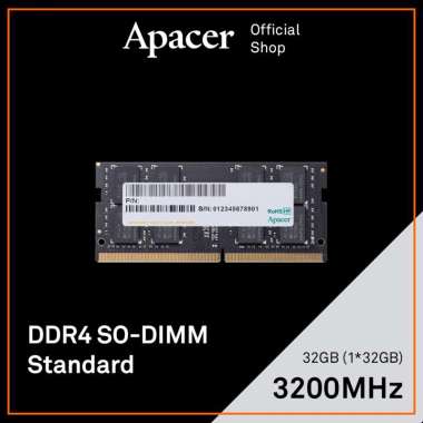 Apacer SO-DIMM DDR4 3200 Mhz 32GB - Notebook Memory (ES.32G21.PSI)