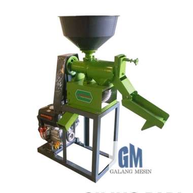 Mesin Gilingan Padi MAHKOTA KD-400 Penggiling Padi KD400 + Rangka