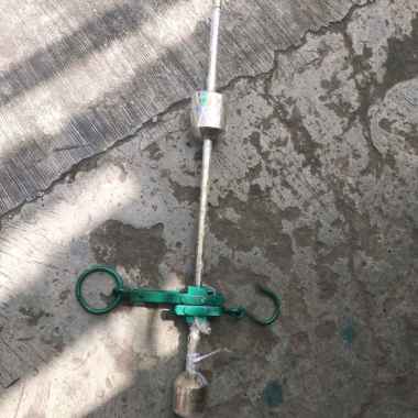 Timbangan Gantung Pipa Kuningan / Timbangan Dacin 50 kg
