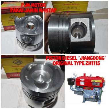 Piston Seher Mesin Diesel Zh1115 Jiangdong Original