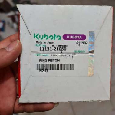 RD65 RING SEHER PISTON MESIN DIESEL KUBOTA
