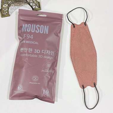 Masker KF94 4Ply Evo 3D Proctection Mask Mouson 50PCS Convex LADY PINK Lady Pink
