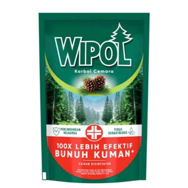 Wipol Pembersih Lantai Karbol Cemara 750 ml