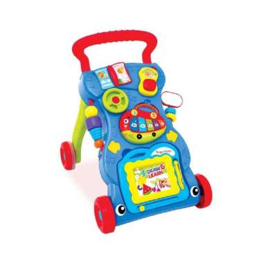 Sugar Baby Mini Car Push Walker Fred Biru Tua TERBAIK Multicolor