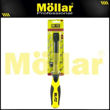 BLITZ D04131 Tatah Kayu 5/8" Gagang TPR Alat Ukir Pahat Wood Chisel