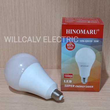 HINOMARU LAMPU LED BULB 30W 30 WATT CAHAYA PUTIH / LAMPU LED HINOMARU 30W 30 WATT BULB CAHAYA PUTIH