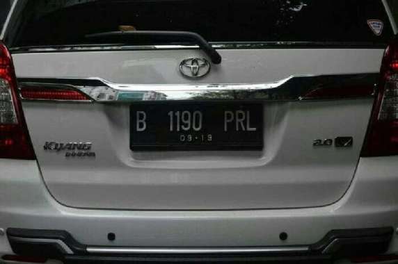 Trunk Lid Chrome Grand Innova 2014