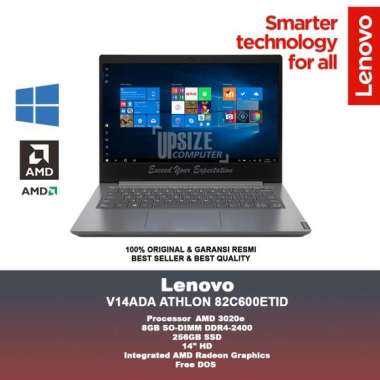 Laptop Lenovo V14 ADA ETID AMD Athlon 3020E 8GB 256GB AMD Radeon DOS