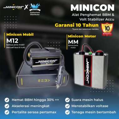 Alat Penghemat BBM Mobil Motor Volt Stabilizer Aki Accu Minicon Mobil M12