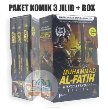 Paket Box Komik Muhammad Al-Fatih Konstantinopel Series - Salsabila - DISKON DISKON