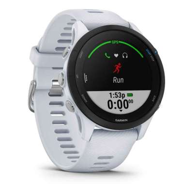 JAM TANGAN GARMIN SMARTWATCH PRIA SMARTWATCH WANITA FORERUNNER2552 MUSIC WIFI GPS WHITE STONE THA JA
