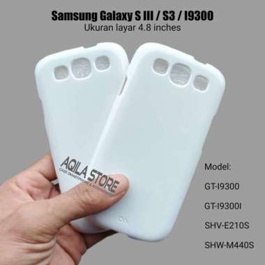 Case Samsung S3 / Galaxy S3 / GT-I9300 / GT-I9300I Hardcase Barely There White Premium Case