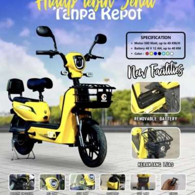 Sepeda Listrik Goda GD 146 Panther