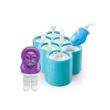 Zoku Polar Pop Mold - Cetakan Es Krim Karakter, Cetakan Es Krim Bentuk beruang kutub, Cetakan Es Kri