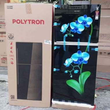 kulkas Polytron 2 pintu terbaru garansi resmi