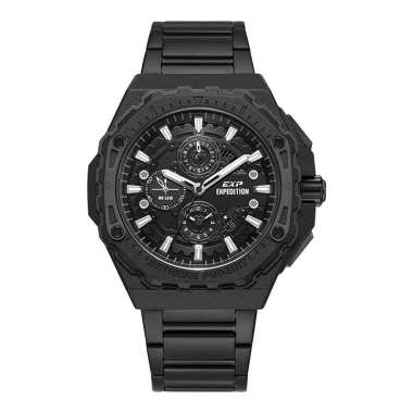 Jam Tangan Expedition Pria Chronograph AC 6824 MC Original Black