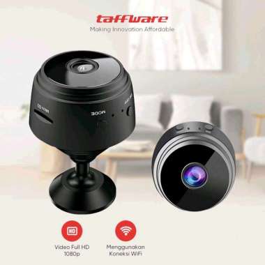 PROMO Mini Wifi IP Camera CCTV Wide Angle Murah Meriah Berkualitas Hitam