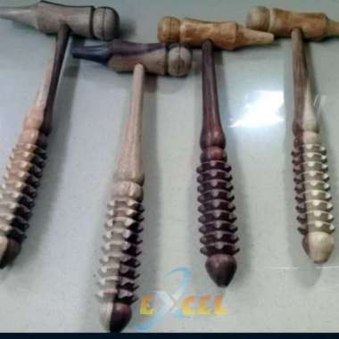 Alat Pijat Refleksi Model Palu Alat Terapi Kayu