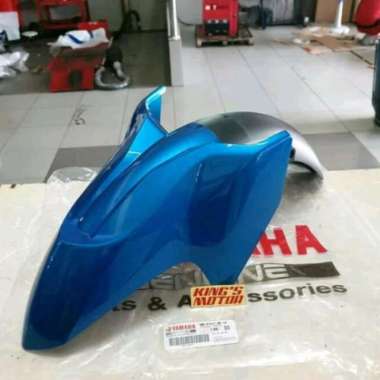 SPAKBOR DEPAN JUPITER MX NEW 135 BIRU ASLI YAMAHA