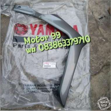 mole side cover bawah pijakan kaki kanan xride 125 abu abu original pa