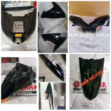 paket full body halus soul gt 125 hitam metalik original Yamaha