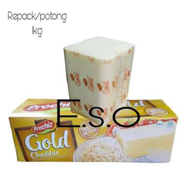 keju prochiz 1kg(repack) - keju cheddar prochiz gold