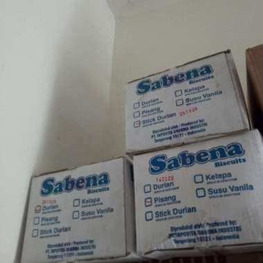 Biskuit Sabena 1Dus (Isi 6) durian