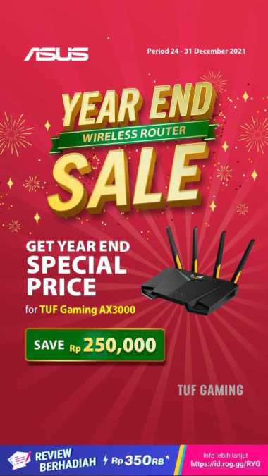 ASUS TUF-AX3000 AX3000 Dual Band WiFi 6 Gaming Router with AiMesh
