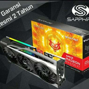 VGA SAPPHIRE Nitro+ AMD Radeon RX6700 XT GAMING OC 12G DDR6