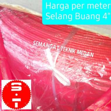 SELANG BUANG ALKON SUNNY HOSE POMPA IRIGASI SAWAH AIR 4" 4 INCH ECERAN
