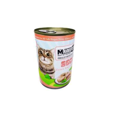 Makanan Kucing Basah Kaleng 400 Gr MARKOTOP Kaleng Sardine