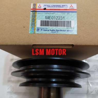 Pully kruk as Pulley crankshaft Mitsubishi ps100 ps120 colt diesel