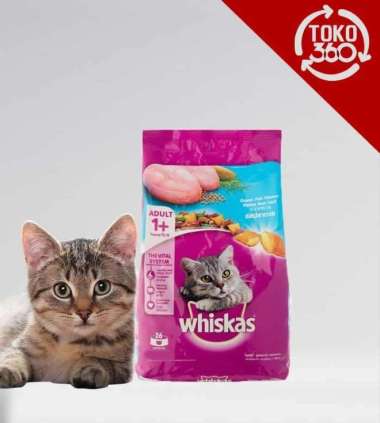[NO BRAND] Makanan kucing Whiskas repack 1kg dry cat food 1 kg kiloan sachet ecer